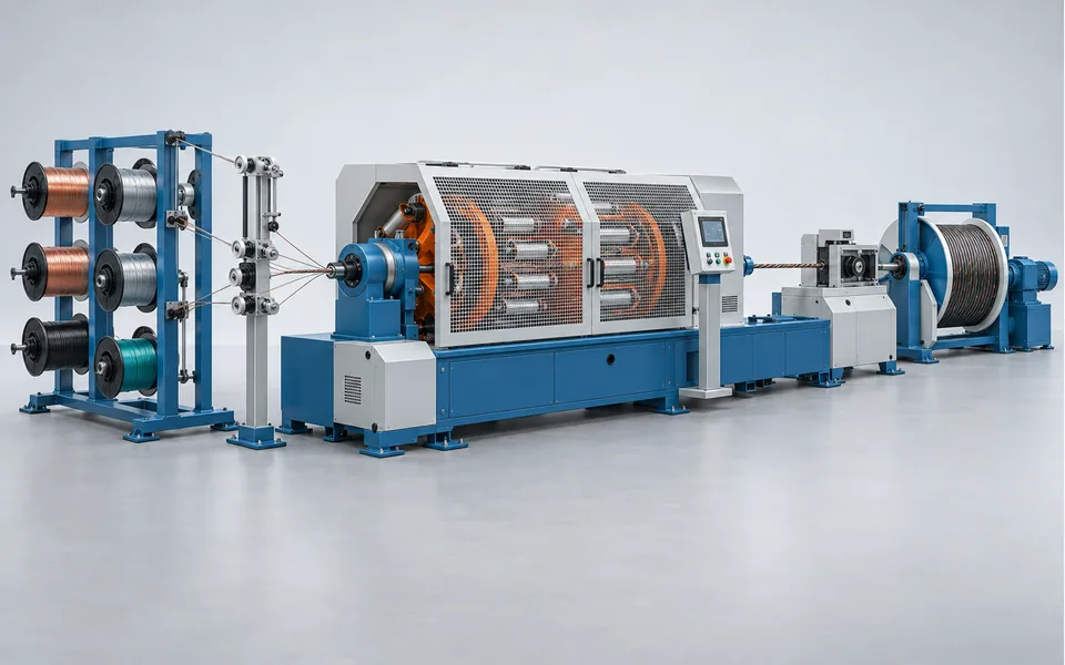 Wire and Cable Stranding Machine