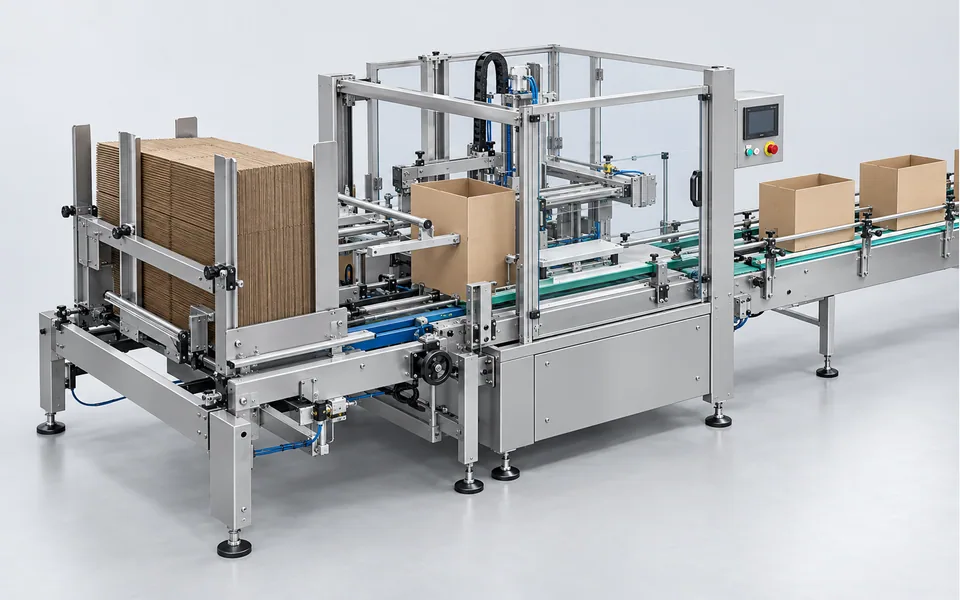 Formadora automática de cajas