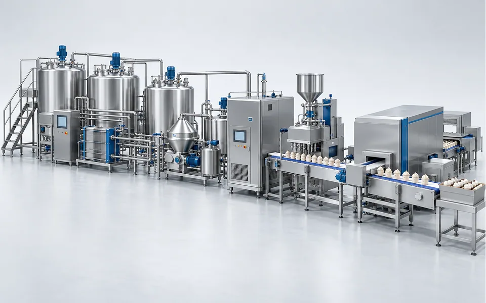 Ice Cream Production Line