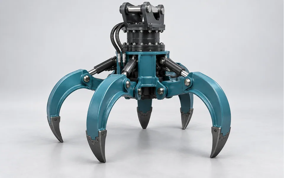 Hydraulic Material Handling Grapple