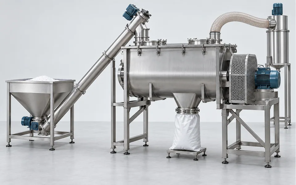 Powder Detergent Blending Line