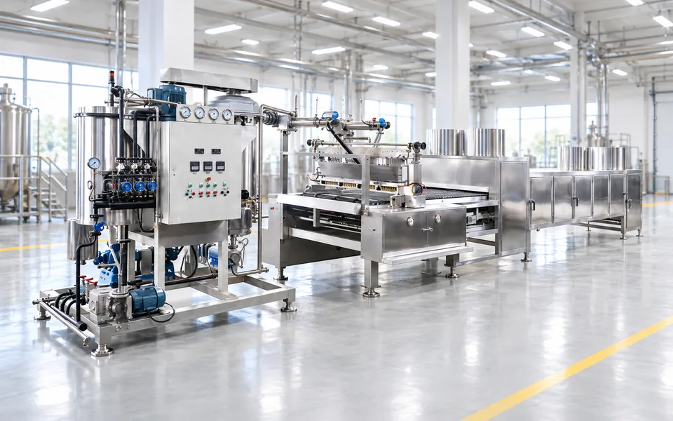 Hard Candy Depositing Line