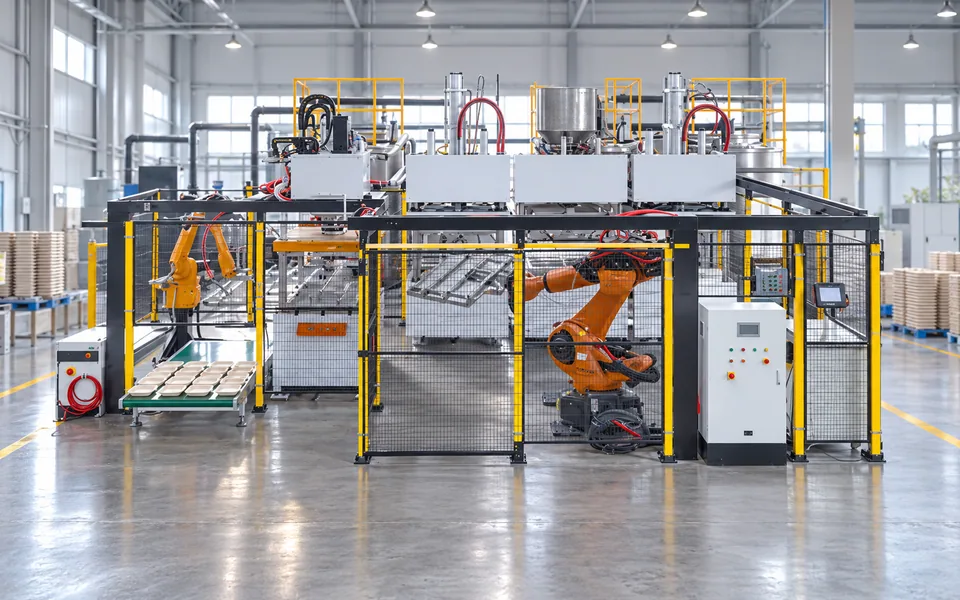 Plant Fibre Tableware Moulding Line