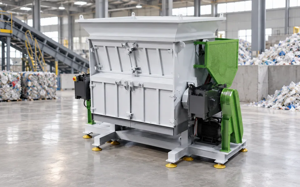 Single Shaft Plastic Shredder