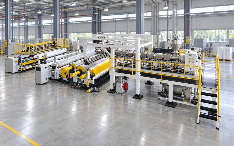 Solar Module and Glass Encapsulation Film Line