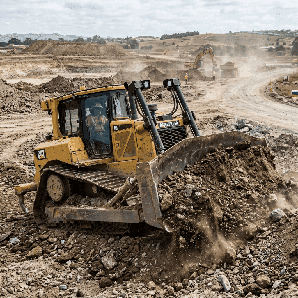 Бульдозер Caterpillar D6