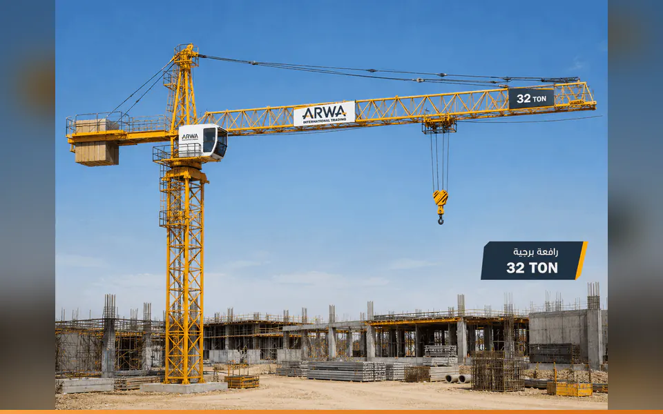 grua torre de 32 toneladas