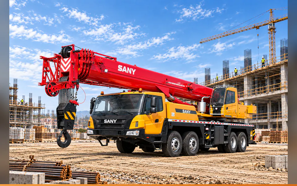 رافعة شاحنة SANY STC500T5 – 50 طن