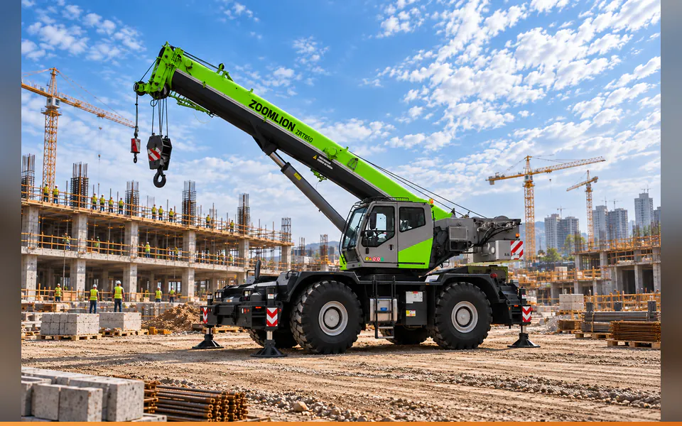 رافعة للطرق الوعرة ZOOMLION ZRT850 – 85 طن