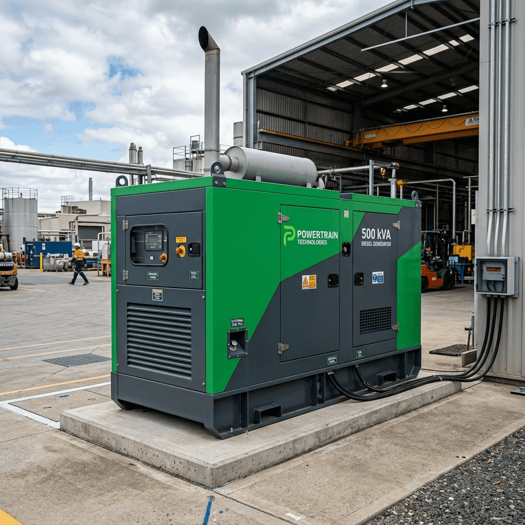 500 kVA electricity generator