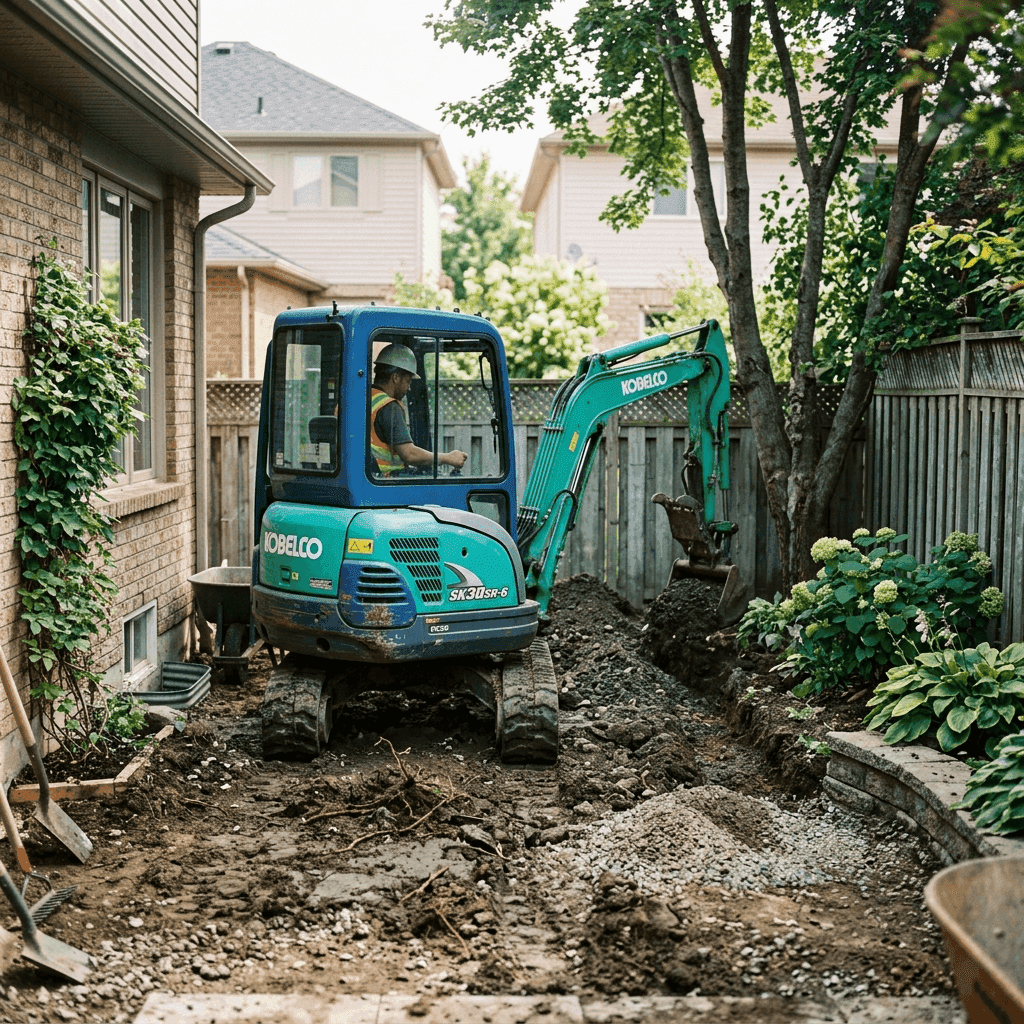 Kobelco PC30 mini excavator