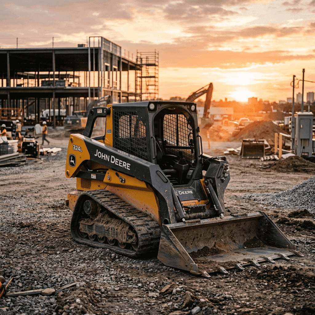 John Deere 324G skid steer loader