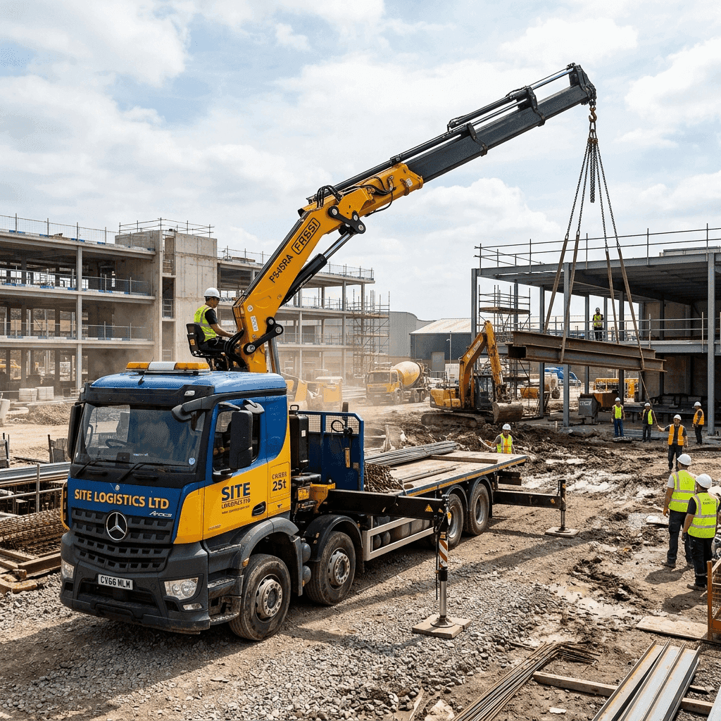 25 ton truck crane