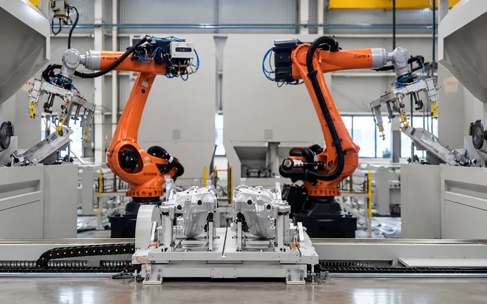 Robotic Casting Trimming and Deburring Cell