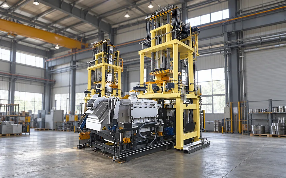 Máquina de colada de aluminio a baja presión