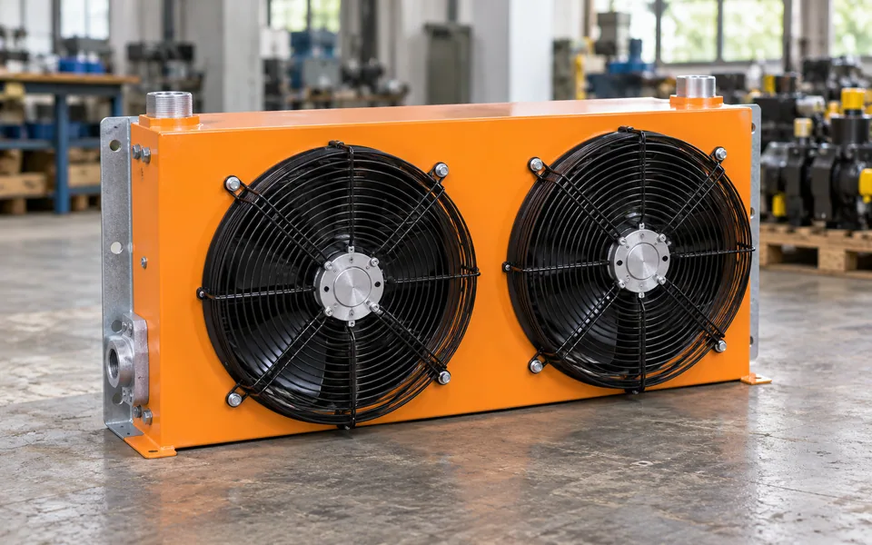 Air and Water Cooled Oil Heat Exchanger
