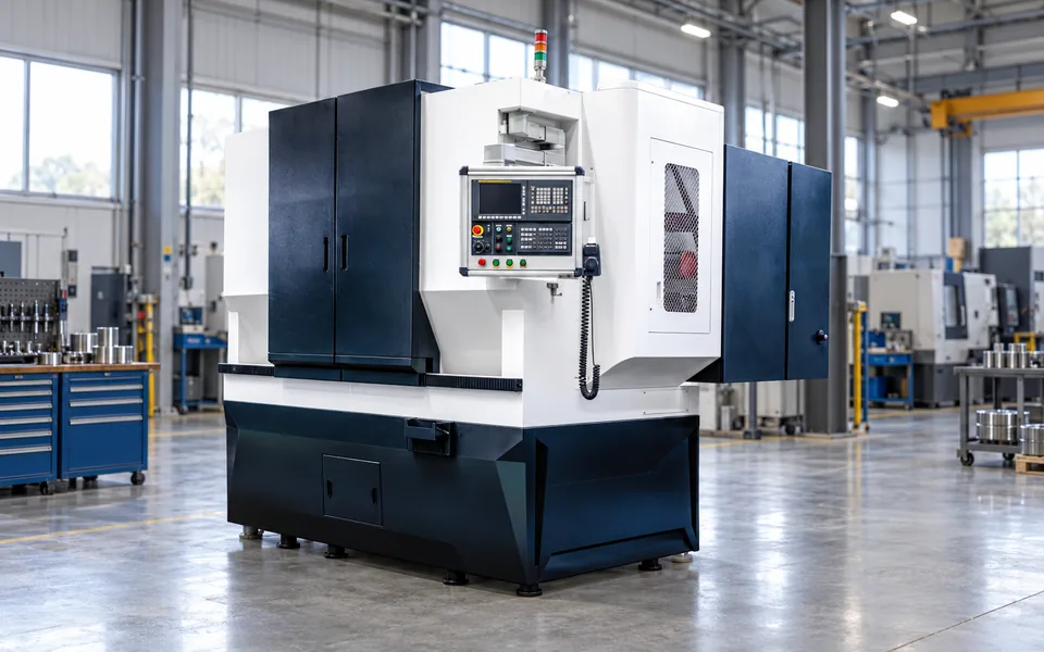 Vertical CNC Turning Lathe