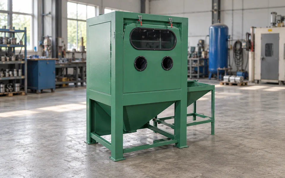 Wet Abrasive Blasting Cabinet