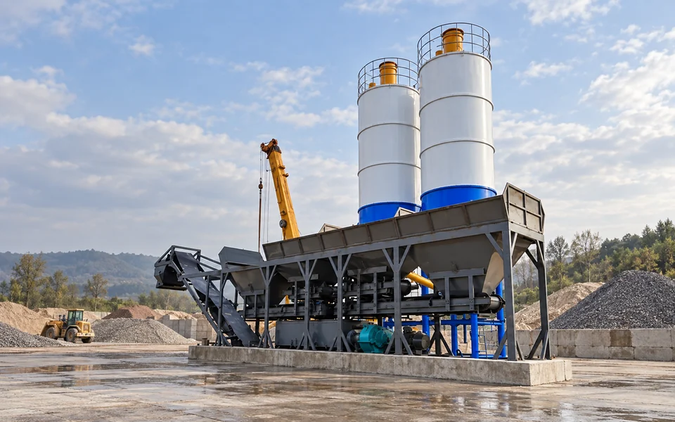 Stabilized Soil and Road Base Mixing Plant
