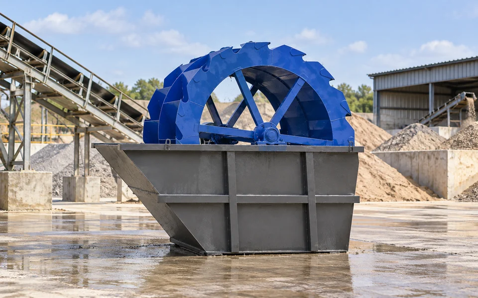 NPXS Bucket-Wheel Sand Washer
