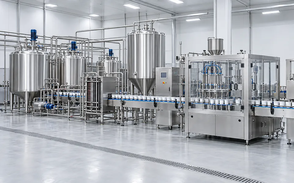 Yogurt Processing & Filling Line