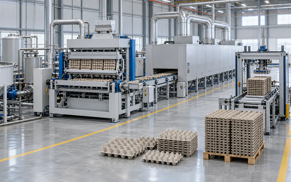 Pulp Egg Tray Production Line